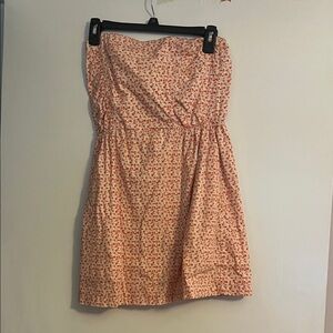 Mudd Casual Dress - Orange Floral
